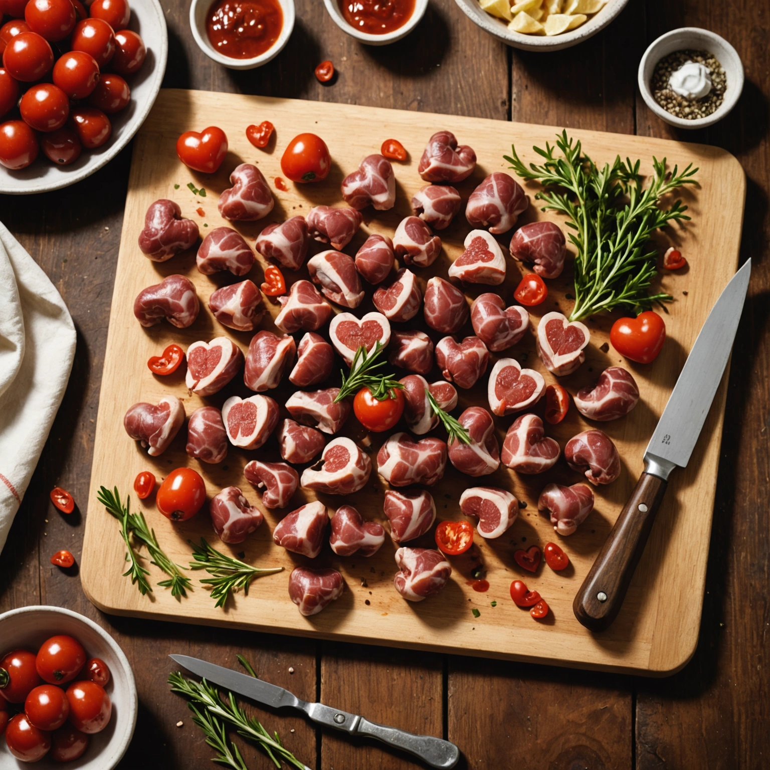 Мастерство в приготовлении необычных блюд: как чистить куриные сердечки и готовить лепешки из муки и воды