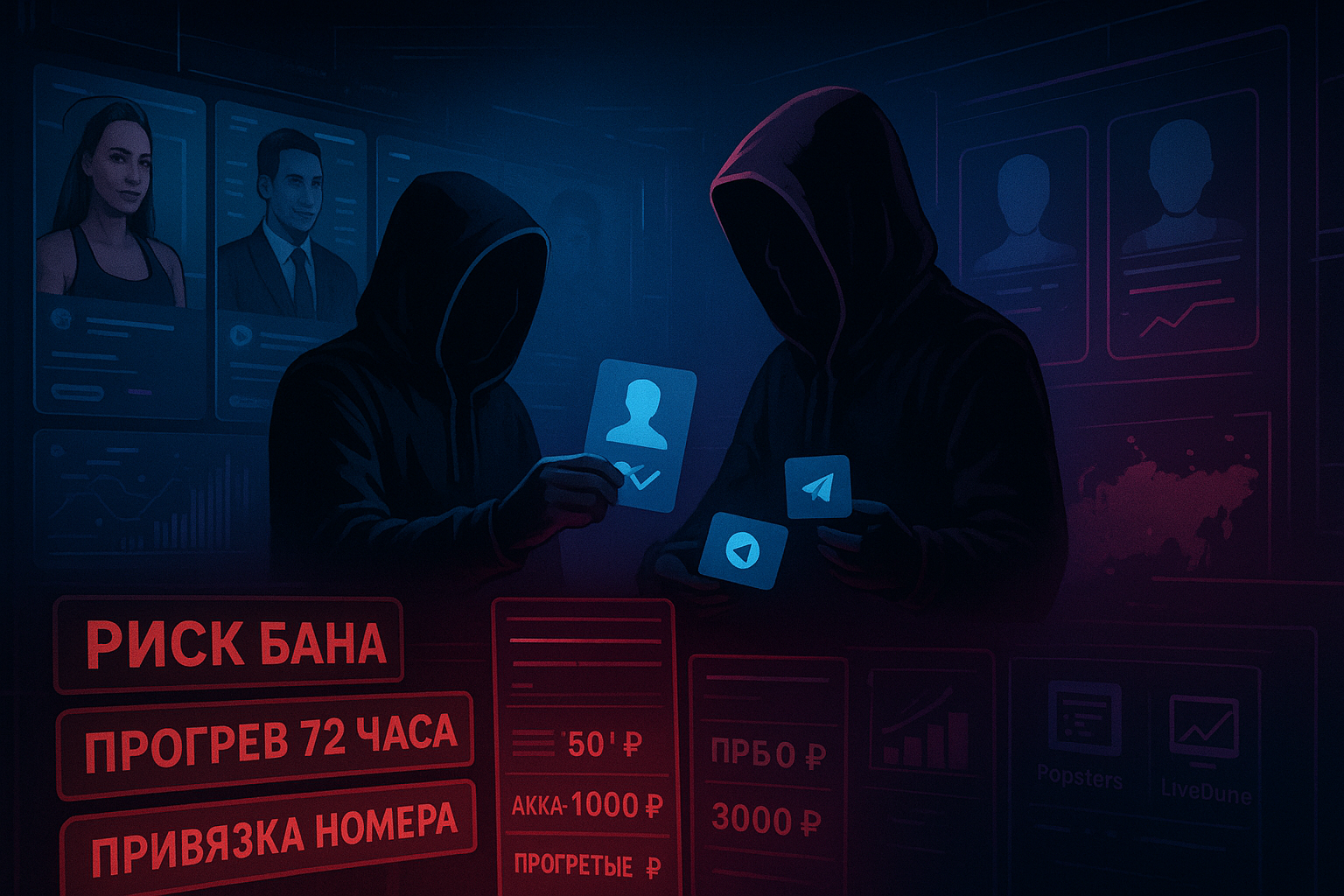 Как купить аккаунт ВКонтакте с подписчиками и не попасть на блокировку