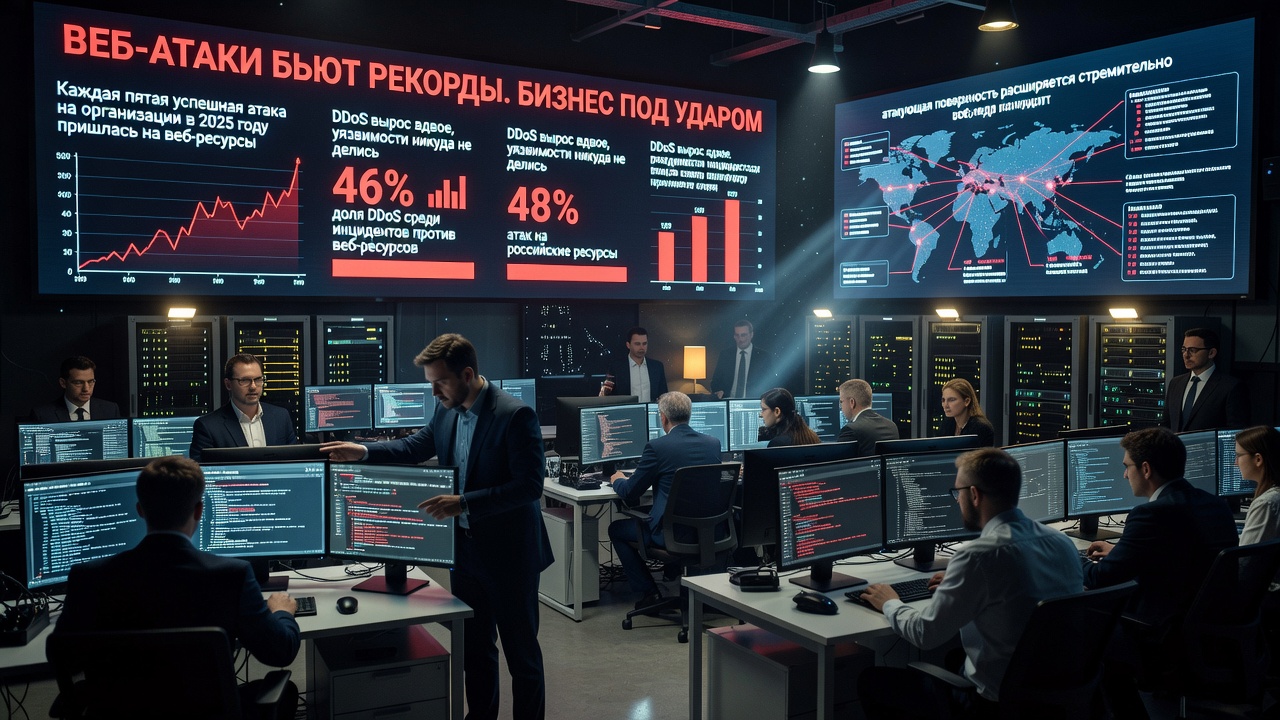 Веб-атаки бьют рекорды. Бизнес под ударом