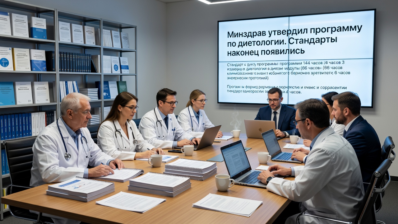 Минздрав утвердил программу по диетологии. Стандарты наконец появились