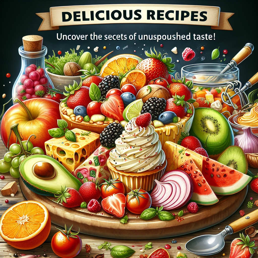 Вкусные Рецепты: Откройте для Себя Непревзойденные Вкусовые Ощущения