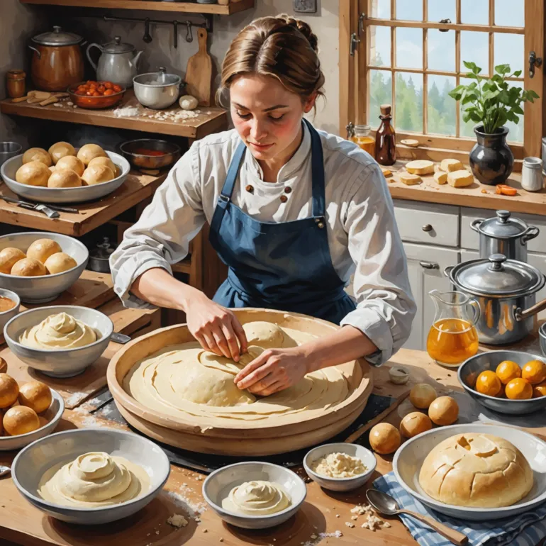 Искусство приготовления теста для калиток: секреты идеального вкуса