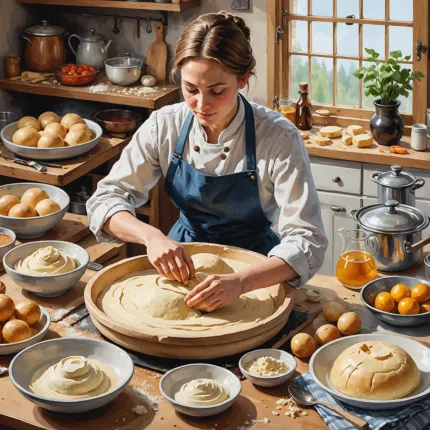 Искусство приготовления теста для калиток: секреты идеального вкуса