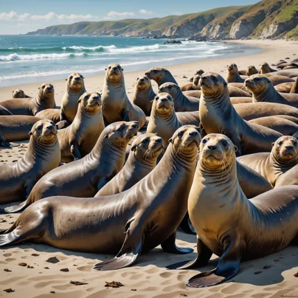 МорскиеЛьвы: Группа пляж – загадочные обитатели прибрежных зон